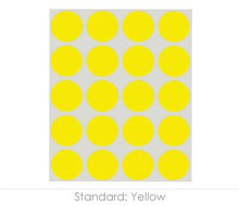 Load image into Gallery viewer, 1&quot; Permanent Round, Color-Code Dots: 1,000/Pack