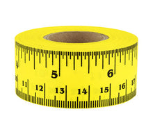 Load image into Gallery viewer, 1&quot; Adhesive Ruler Tape: 14 yds