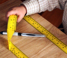 Load image into Gallery viewer, 1&quot; Adhesive Ruler Tape: 14 yds