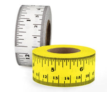 Load image into Gallery viewer, 1&quot; Adhesive Ruler Tape: 14 yds