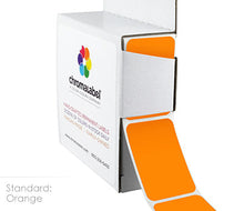 Load image into Gallery viewer, 1&quot; x 1-1/2&quot; Color-Code Rectangular Inventory Labels: 250/Box