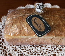 Load image into Gallery viewer, 1&quot; x 2&quot; Oval True Kraft Pre-Printed Stickers - 112 Labels/Pack