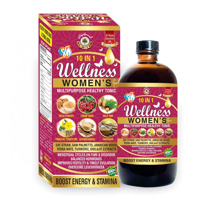 10-in-1 Women’s Wellness Bitters – 16oz