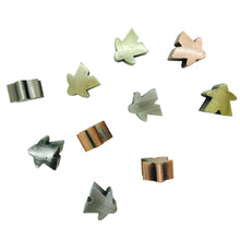 Load image into Gallery viewer, 10 Pack of Metal Meeples (Random Colors)