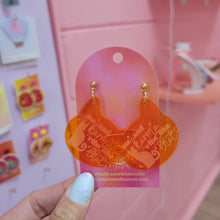 Load image into Gallery viewer, "Me and Karma Vibe Like That" Taylor Swift Cat Earrings