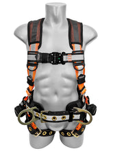Load image into Gallery viewer, Frontline 100RCTB Combat Reflective Construction Full Body Harness with Tongue Buckle Legs and Trauma Straps XL/2X