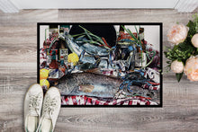 Load image into Gallery viewer, Fish and Beers from New Orleans Doormat Doormat - Large 24x36 – Indoor/Outdoor Floor Mat