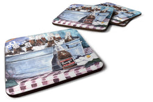 Load image into Gallery viewer, Barq's and old washtub Coasters - Set of 4 Lightweight Foam, Absorbent Drink Coasters