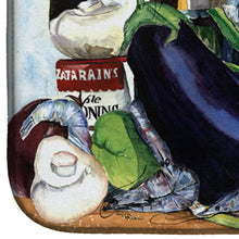 Load image into Gallery viewer, Eggplant and New Orleans Beers  Dish Drying Mat – Absorbent, Artistic Kitchen Essentials 1007DDM