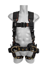 Load image into Gallery viewer, Frontline 100CTB Combat Construction Full Body Harness with Tongue Buckle Legs and Trauma Straps S