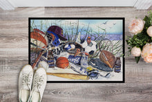 Load image into Gallery viewer, Sports on the Beach Doormat Doormat - Large 24x36 – Indoor/Outdoor Floor Mat