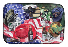 Load image into Gallery viewer, Barq's and Armed Forces Dish Drying Mat – Absorbent, Artistic Kitchen Essentials 1012DDM