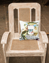 Load image into Gallery viewer, Dixie Beer   Canvas Throw Pillow - 14x14 Decorative Pillow – Art for Your Home &amp; Patio