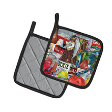 Load image into Gallery viewer, New Orleans Beers and Spices  Pot Holders - Set of 2 Decorative Kitchen Helpers | Made in the USA 1017-2PTHD