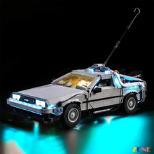 Load image into Gallery viewer, LEGO Back to the Future Time Machine #10300 Light Kit