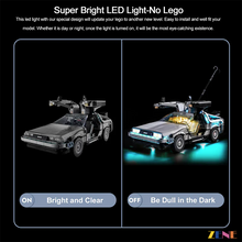 Load image into Gallery viewer, LEGO Back to the Future Time Machine #10300 Light Kit
