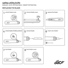 Load image into Gallery viewer, Slice® 10550 Manual Utility Knife