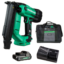 Load image into Gallery viewer, Metabo HPT NT1850DFTM 18V Compact 18 Gauge Cordless Brad Nailer Kit (1x2.0Ah)
