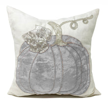 Load image into Gallery viewer, Green Pumpkin Pillow Case
