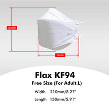 Load image into Gallery viewer, [10PCS] KN Flax KF94 Mask Made in Korea | FDA Registered