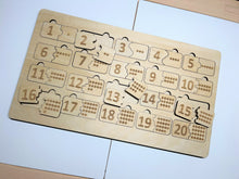 Load image into Gallery viewer, **Pre-order (Ships in 3-4 Weeks)**Educational Multi-Layered Wooden Puzzle