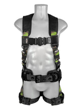 Load image into Gallery viewer, Frontline 110CTB-CF Camouflage Full Body Harness with Aluminum Hardware and Suspension Trauma Straps M/L