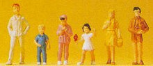 Load image into Gallery viewer, Preiser 14126 HO Scale Pedestrians -- Children pkg(6)