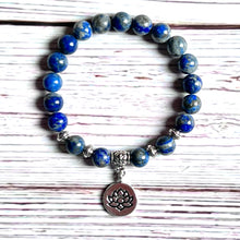 Load image into Gallery viewer, Lapis Lazuli Memory &amp; Mental Sharpness Bracelet