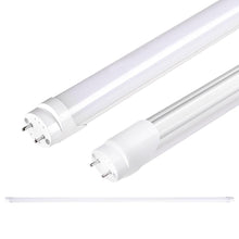 Load image into Gallery viewer, Yescom 4ft 18w T8 LED Tube Light Replacement Fluorescent Lamp Milky/ Clear