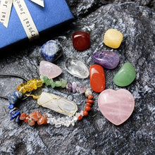 Load image into Gallery viewer, 7 Chakra Healing Crystal Box