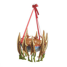 Load image into Gallery viewer, 12 Days 9 Drummers Drumming Ornament by Patience Brewster