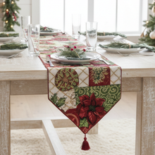 Load image into Gallery viewer, Tache Holiday Tidings Table Runners (DB12900)