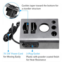 Load image into Gallery viewer, Yescom Hair Blow Dryer Flat Curling Iron Holder Salon Equipment