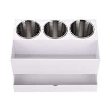 Load image into Gallery viewer, Yescom Hair Dryer Holder with Drawer Wall Mount Acrylic