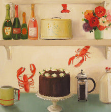 Load image into Gallery viewer, The Devil's Food Cake Art Print - 8.5" X 11"