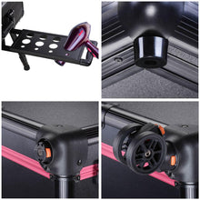 Load image into Gallery viewer, Byootique Rolling Studio Makeup Case with Lighted Mirror &amp; Legs, XL