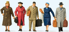 Load image into Gallery viewer, Preiser 65365 1/45 Scale Walking Passengers -- pkg(5)