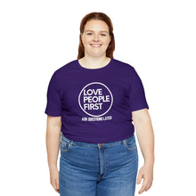 Load image into Gallery viewer, Love People First Tee (White Print)