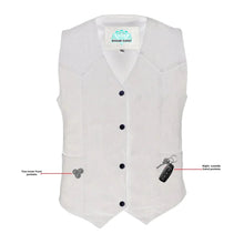 Load image into Gallery viewer, Women's Denim Classic Plain Sides Vest