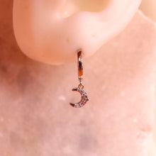 Load image into Gallery viewer, Starry Moon Hoop - Mix and Match Earring