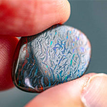 Load image into Gallery viewer, Stripes Natural Australian Boulder Opal Loose Gemstone