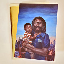 Load image into Gallery viewer, &#39;BECAUSE (RACIAL SYNECDOCHE)&#39; S. Ross Browne Greeting Card: 5x7 Frame Ready