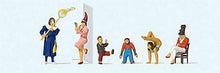 Load image into Gallery viewer, Preiser 20265 HO Scale Circus Artists #1 -- pkg(6)
