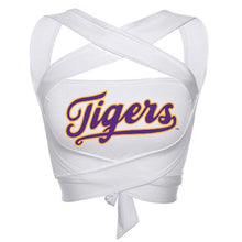 Load image into Gallery viewer, LSU White Multi Way Bandeau Top