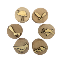 Load image into Gallery viewer, **Pre-order (Ships in 3-4 Weeks)**Wooden Playdough Stampers Set