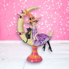 Load image into Gallery viewer, 15in Witch on Moon by December Diamonds