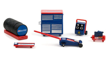 Greenlight 16080-B 1/64 Scale BFGoodrich Shop Tool Accessories Pack Shop Tool Accessories