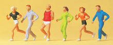 Load image into Gallery viewer, Preiser 14078 HO Scale Recreation &amp; Sports -- Joggers pkg(6)
