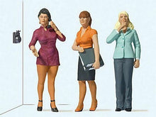 Load image into Gallery viewer, Preiser 44922 G Scale In the Office -- Women pkg(3)