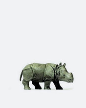 Load image into Gallery viewer, Preiser 29503 HO Scale Animal -- Baby Indian Rhinoceros
